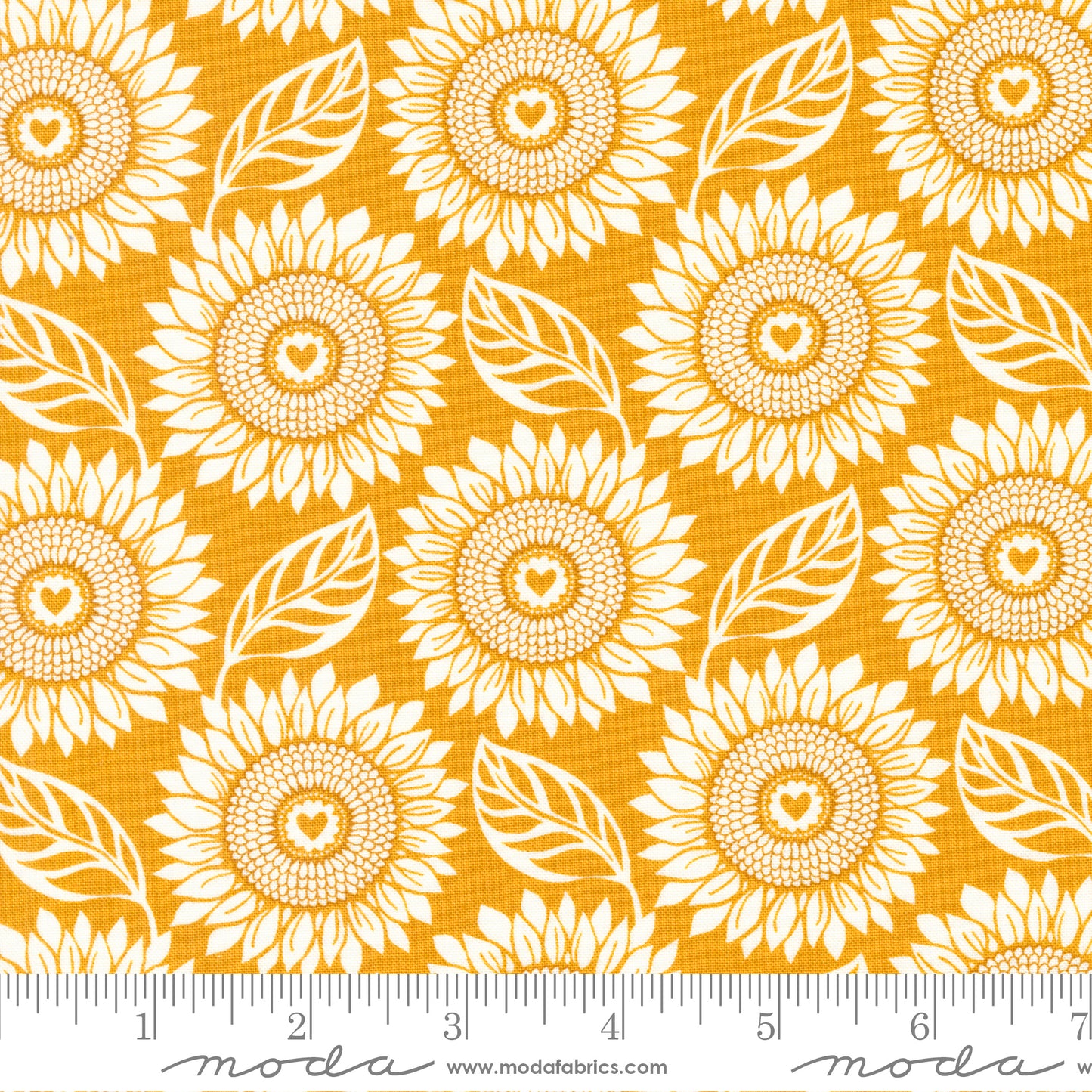 Moda Fabric - Sunflowers in My Heart