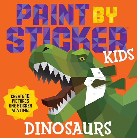 Paint by Sticker: Dinosaurs