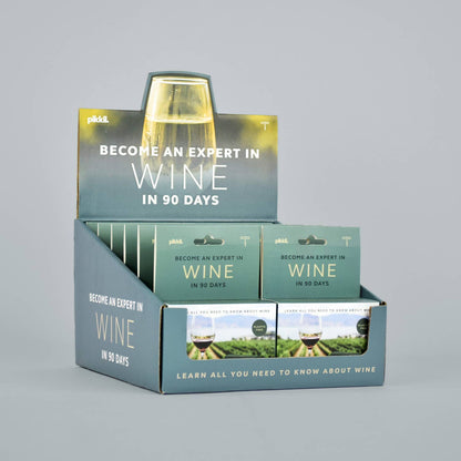 Become An Expert In Wine In 90 Days Slide Box | Wine Gift