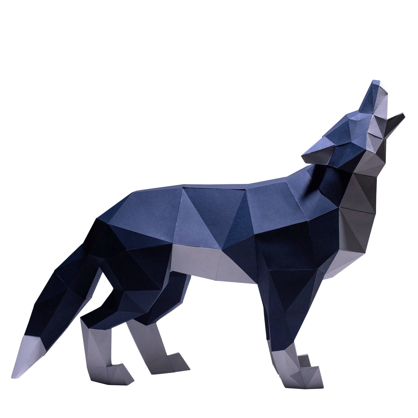 Wolf 3D PaperCraft Origami Model, Paper Animal Art