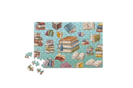 Book Collage Micro Puzzle