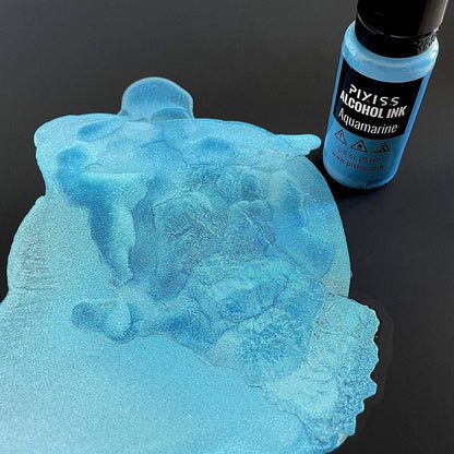 PIXISS Alcohol Ink Set of 5 - Shimmering Gemstone Hues