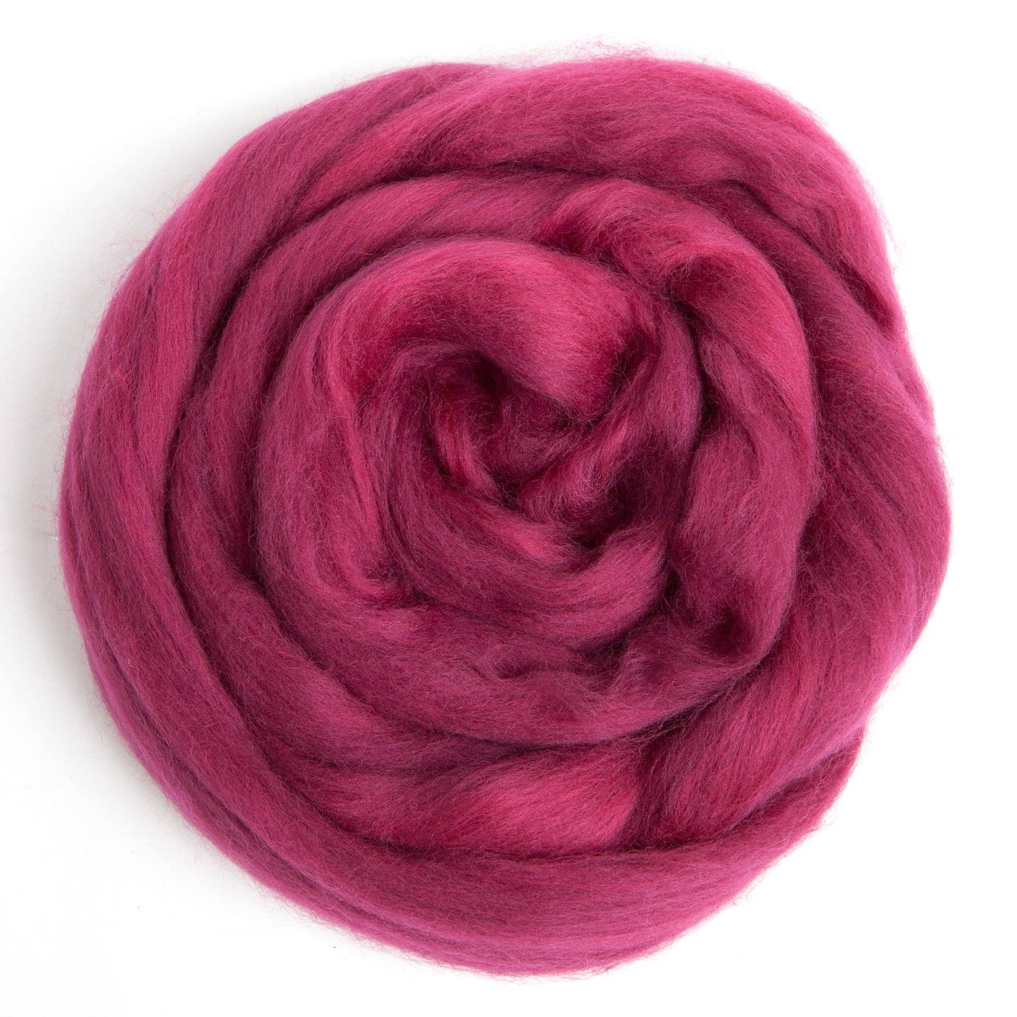 Ruby Merino Roving - 1 ounce