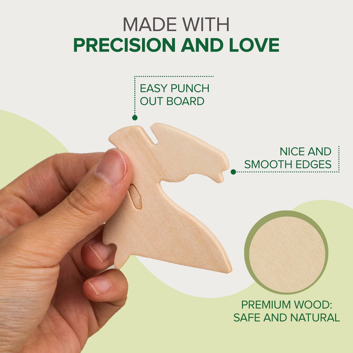 3D Wooden Puzzle Bundle Pack: Bird Animals