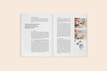 Watercolor Workbook 2: Flowers, Feathers, & Animal Friends