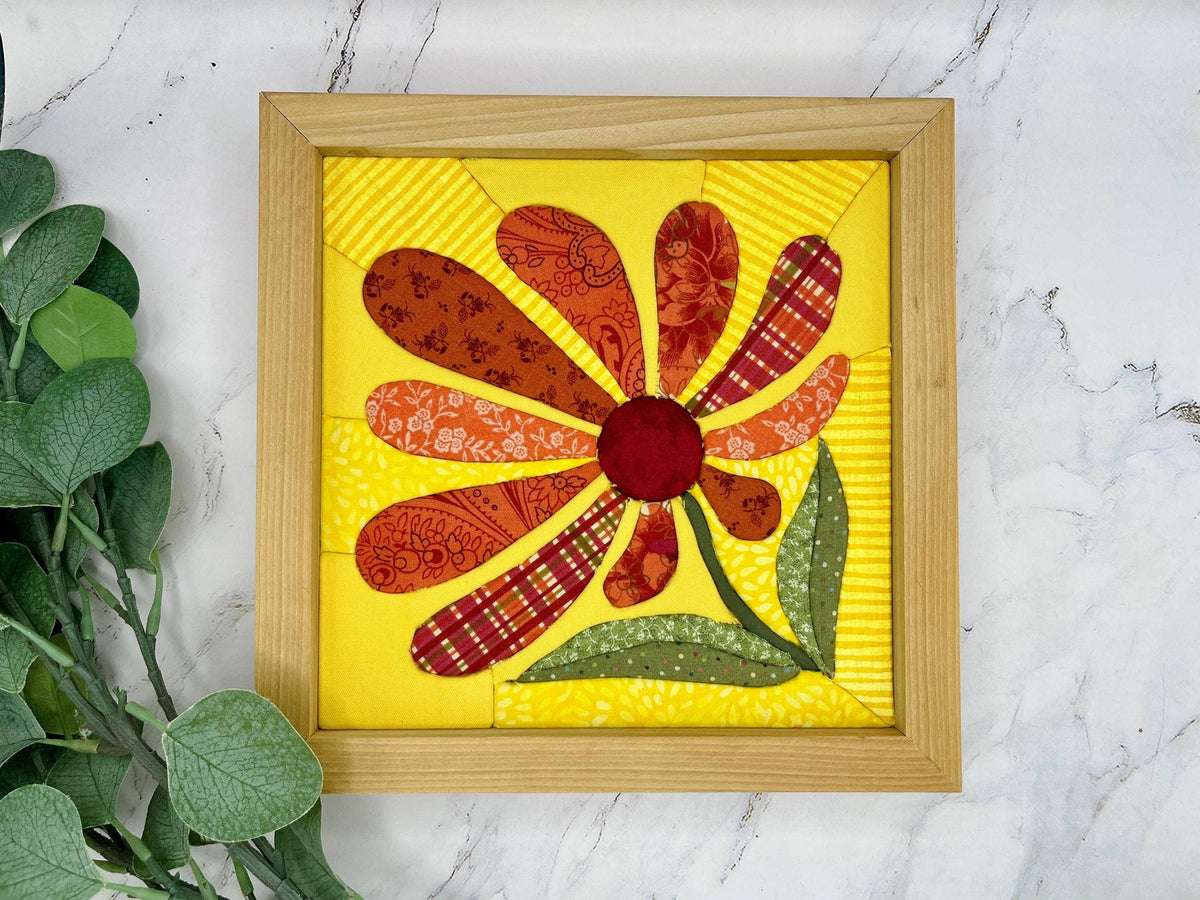 Flower Kinusaiga No Sew Quilting Craft Kit for Beg