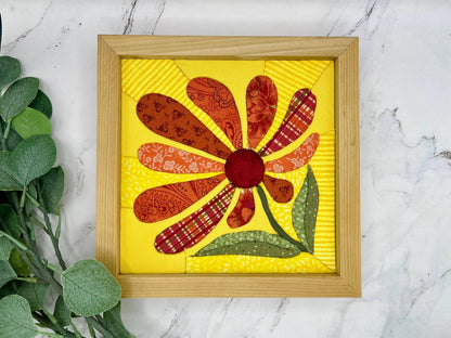 Flower Kinusaiga No Sew Quilting Craft Kit for Beg