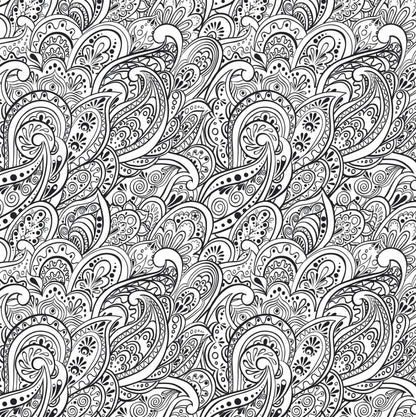 Peaceful Paisleys Artist's Coloring Book