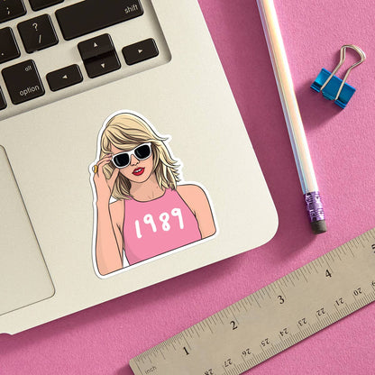 Taylor Swift 1989 Die Cut Sticker