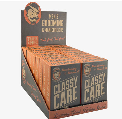 Classy Care 7 piece - men’s Grooming & manicure kit