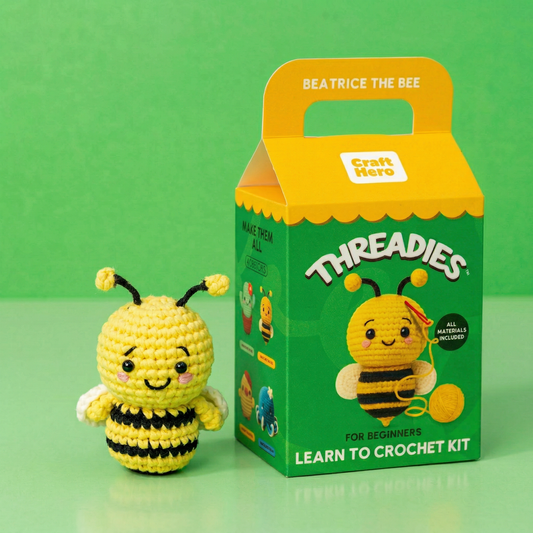 Crochet Kit for Beginners — Beatrice the Bee
