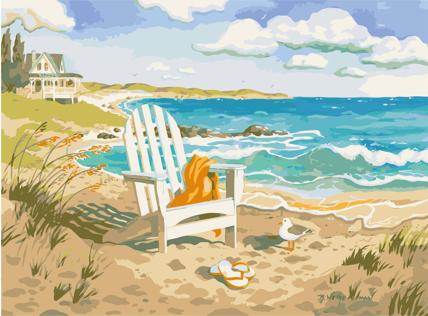 Beach and Sea