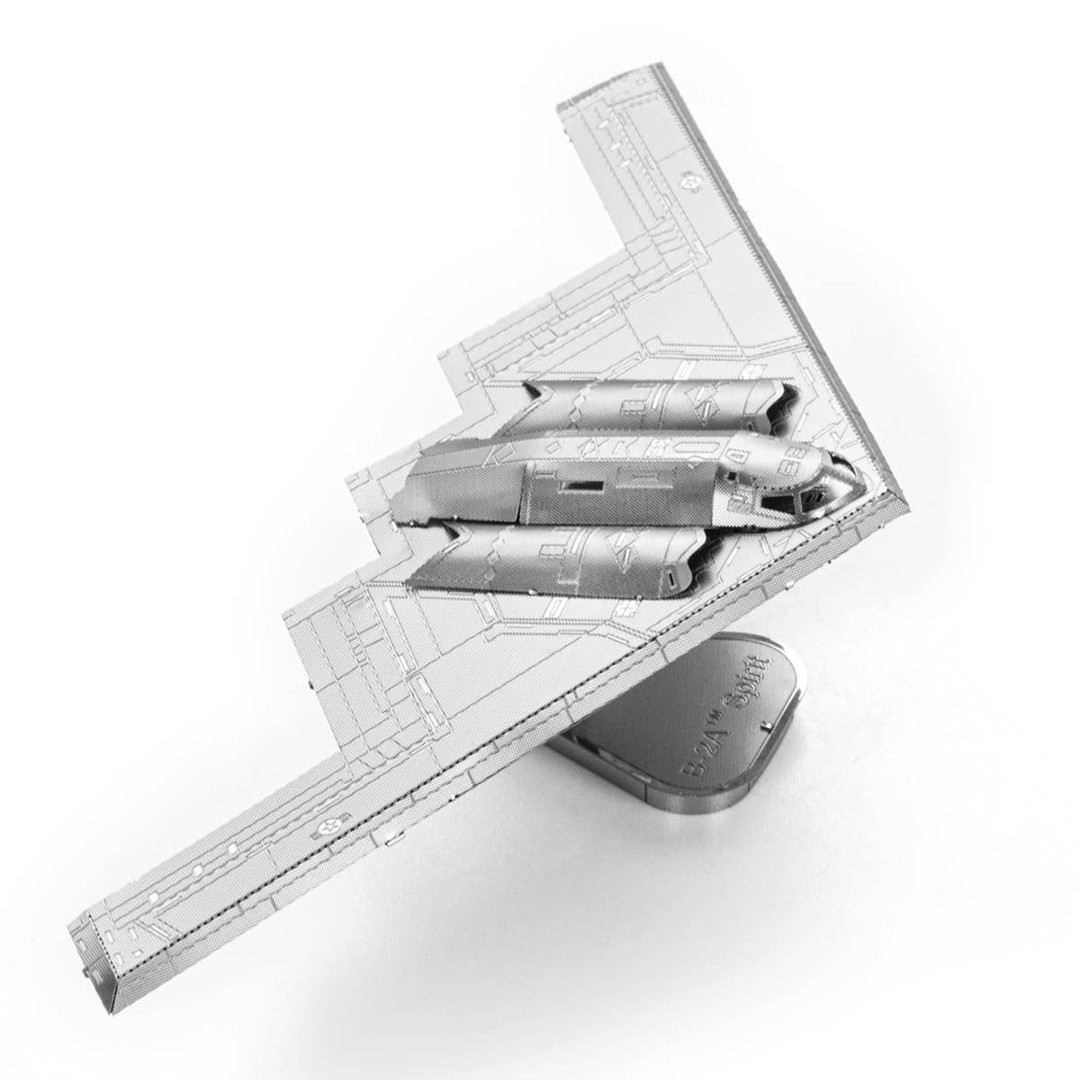 3D Metal Puzzle - B-2A Spirit