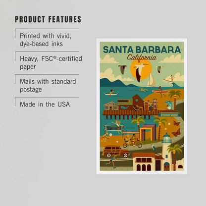 Santa Barbara Postcards - Downtown Harbor