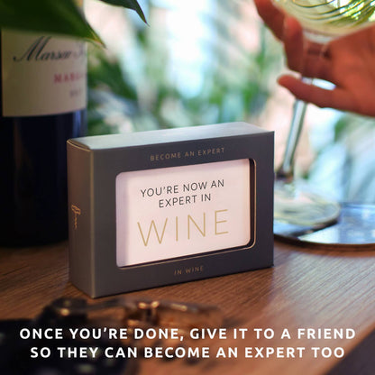 Become An Expert In Wine In 90 Days Slide Box | Wine Gift