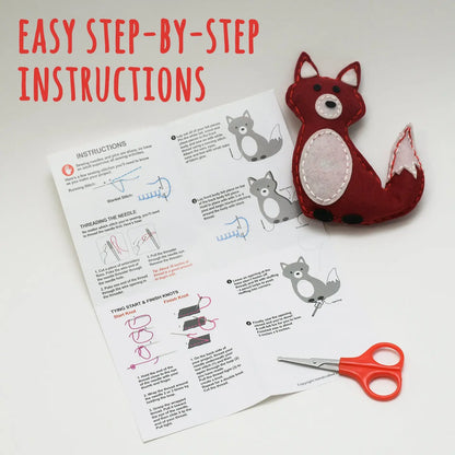 Woodland Friends Sewing Kit