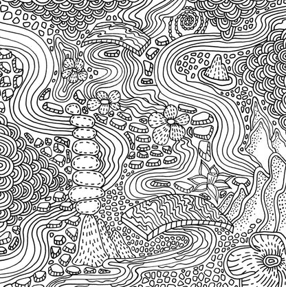 Serenity Artist's Coloring Book