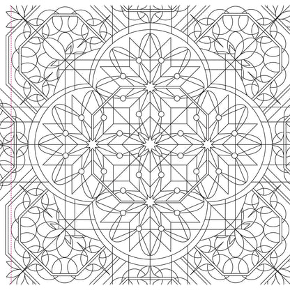 Kaleidoscope Designs Artists Coloring Book