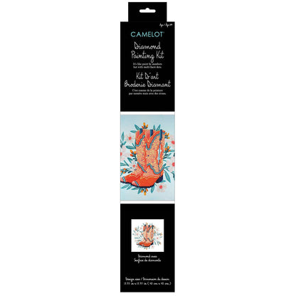 Boots and Fancy Free Cowboy Boots Diamond Painting Kit