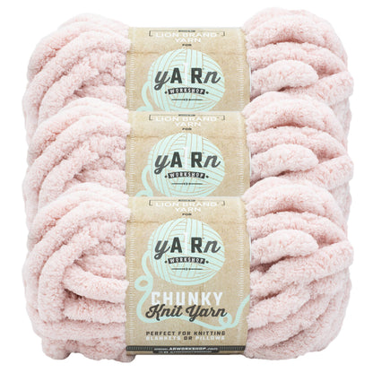 Lion Brand Yarn AR Workshop Chunky Knit 3 Pack: Heather