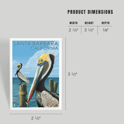 Pelican Santa Barbara Magnet