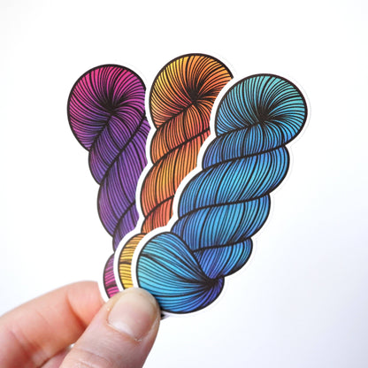 Yarn Skein Sticker
