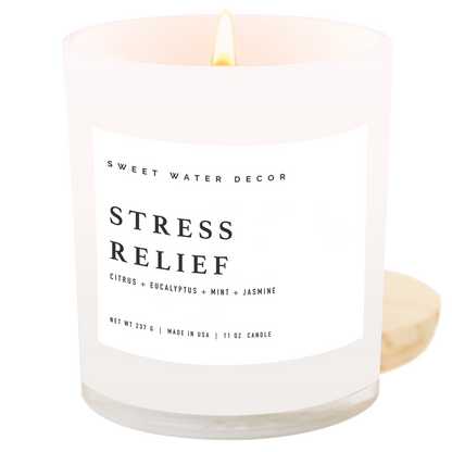Sweet Water Decor - Stress Relief 11 oz Soy Candle
