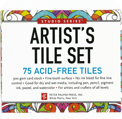 Studio Series Artist's Tile Set: White