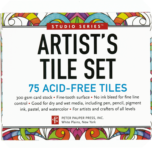 Studio Series Artist's Tile Set: White