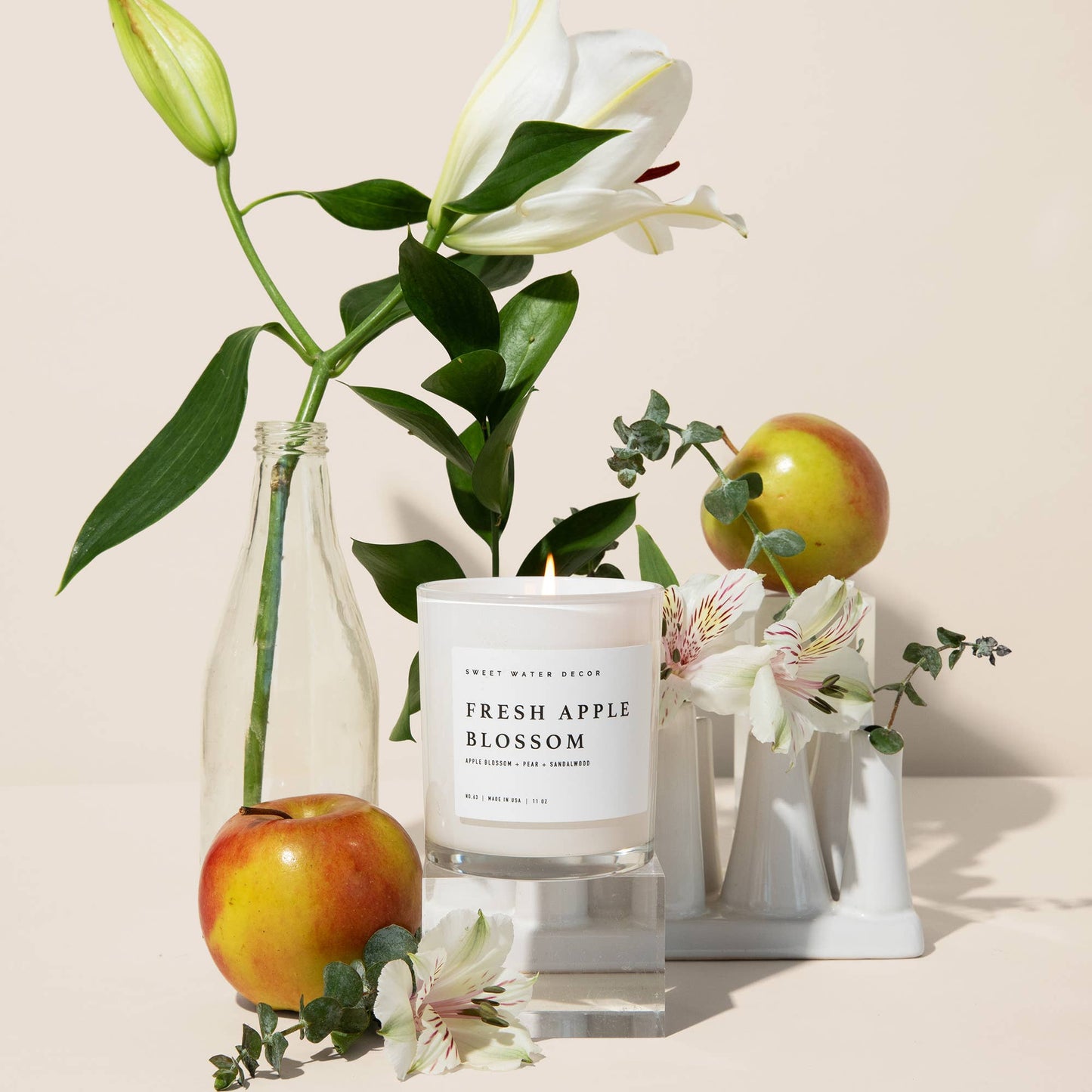 Sweet Water Decor - Fresh Apple Blossom 11 oz Soy Candle