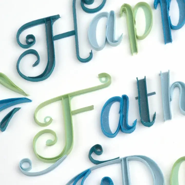 Happy Father's Day Quilling Card