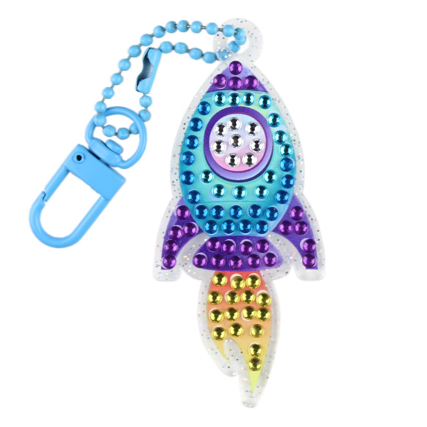 Blast Off Diamond Painting Key Charm Kit