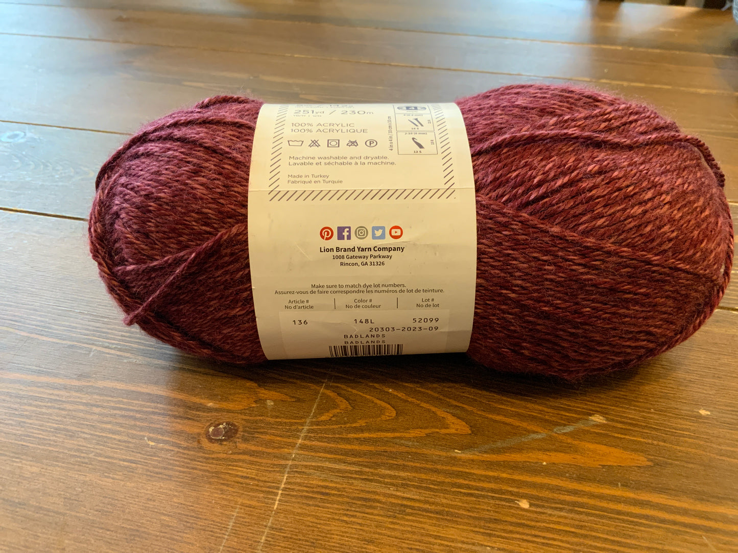 Lion Brand Yarn - Heartland