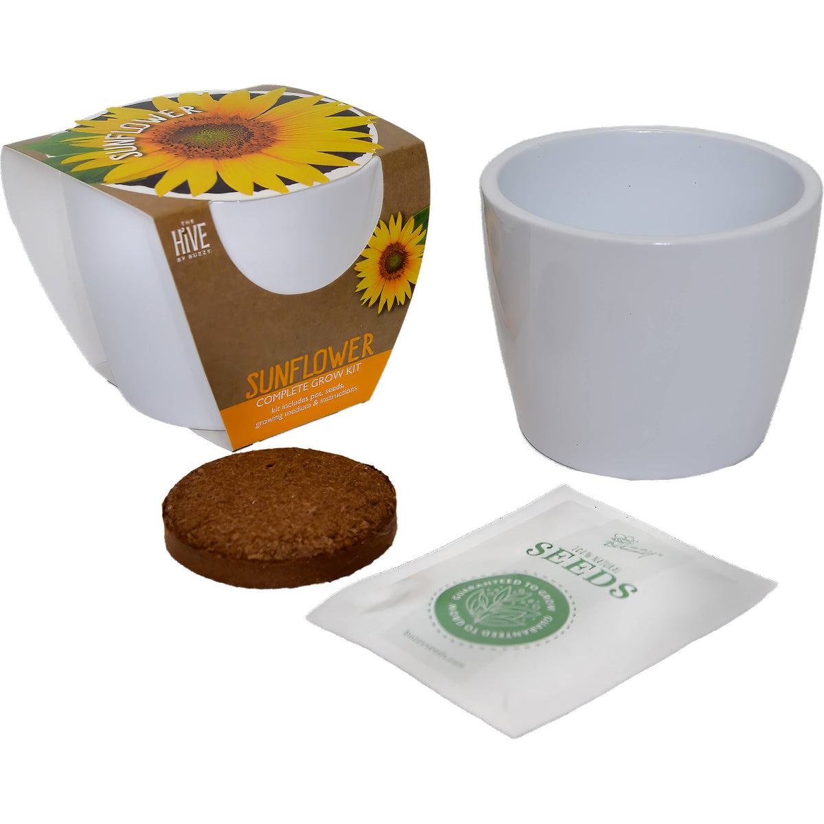 Classic Sunflower Ceramic Grow Kit