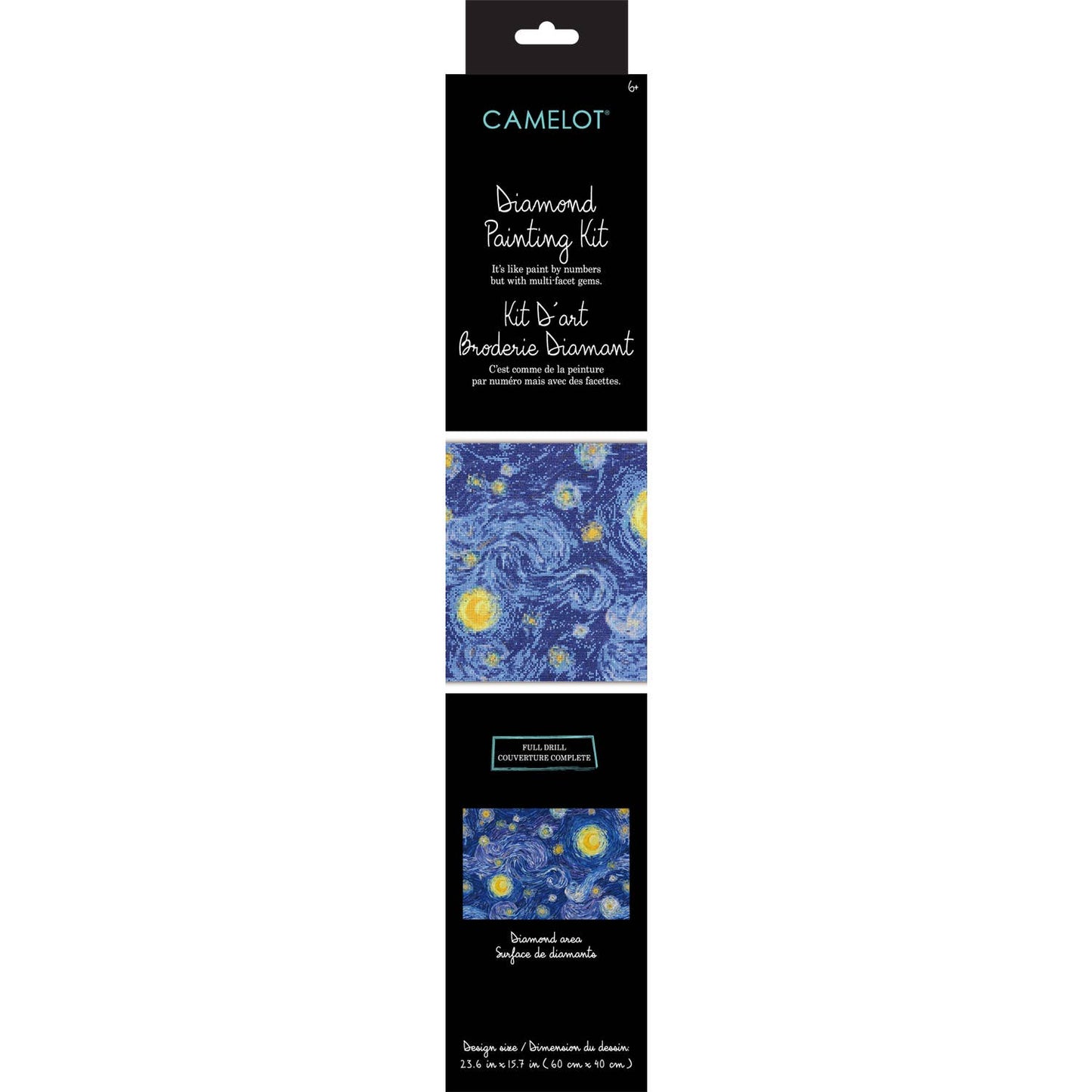 Diamond Painting Kit - Starry Night-CD212302307: 01 Multi