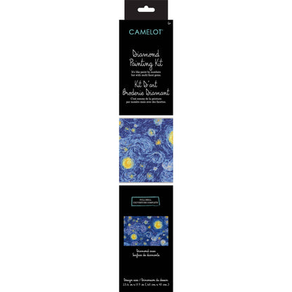 Diamond Painting Kit - Starry Night-CD212302307: 01 Multi