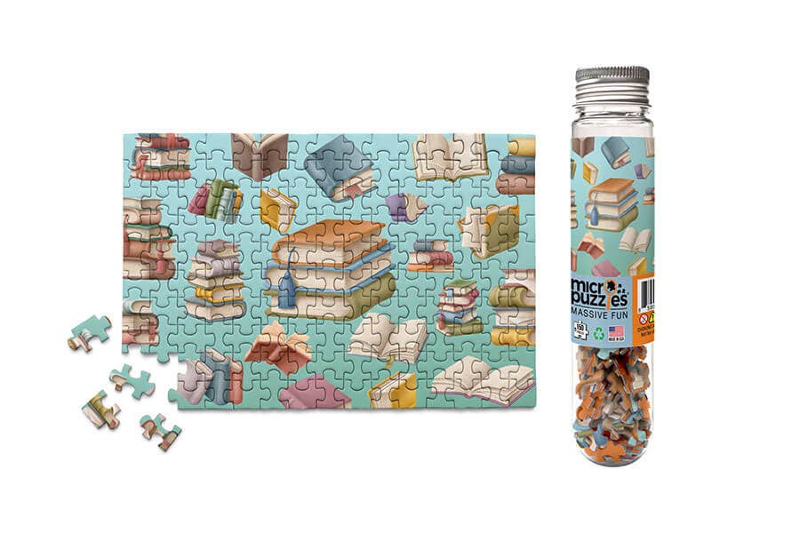 Book Collage Micro Puzzle