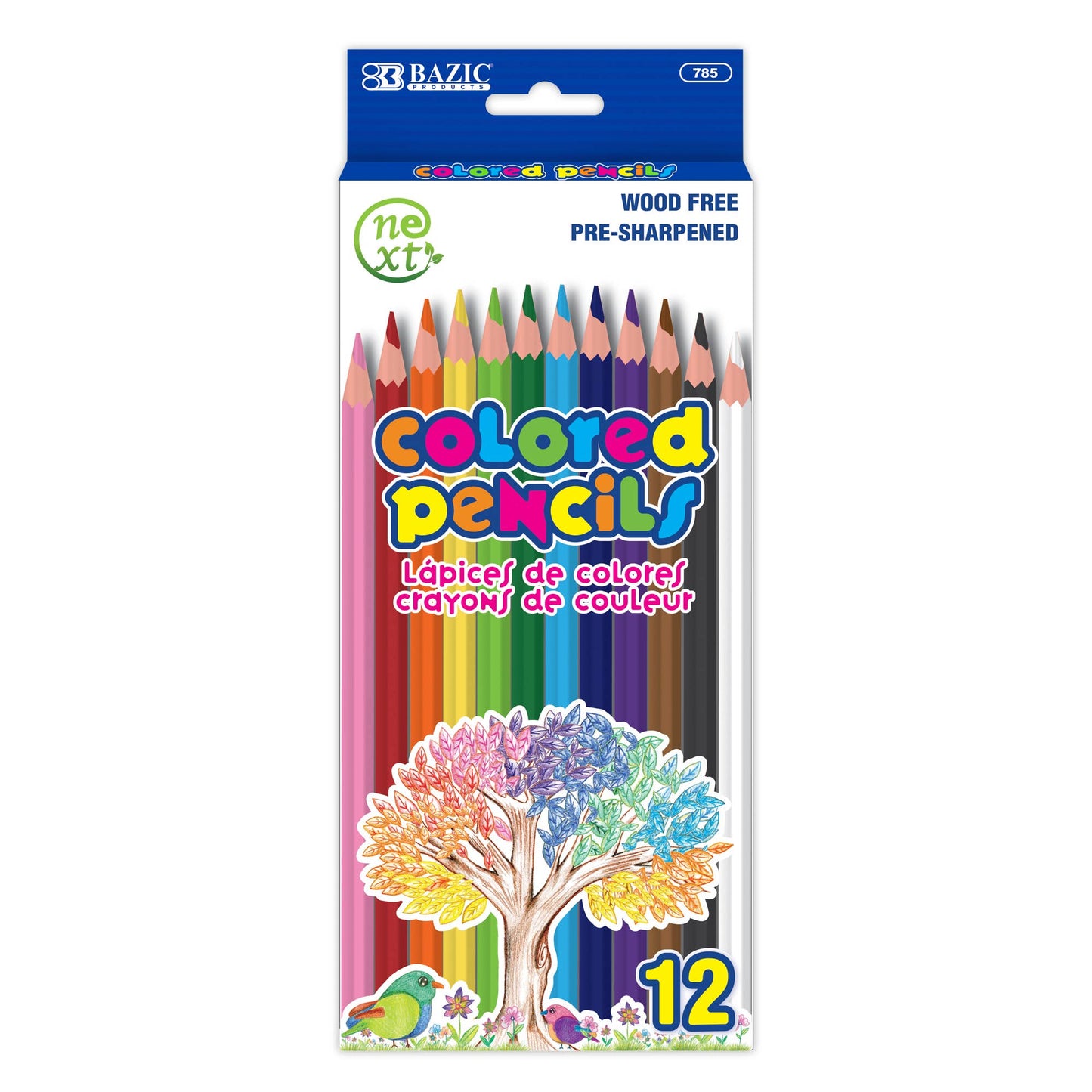 Next 12 Colored Pencils Set