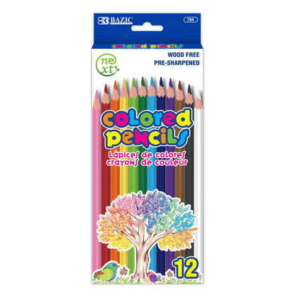 Next 12 Colored Pencils Set
