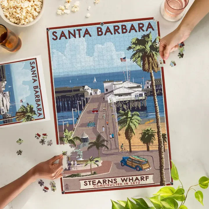 Sterns Wharf 1000 Piece Jigsaw Puzzle