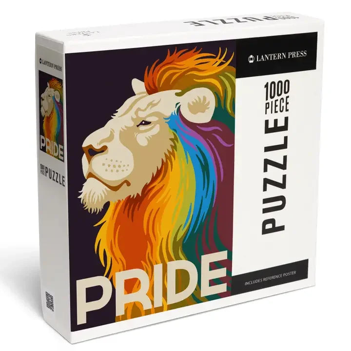 Gay Pride Lion 1000 Piece Jigsaw Puzzle