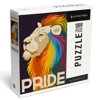 Gay Pride Lion 1000 Piece Jigsaw Puzzle