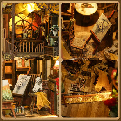 Book Nook - Golden Twilight