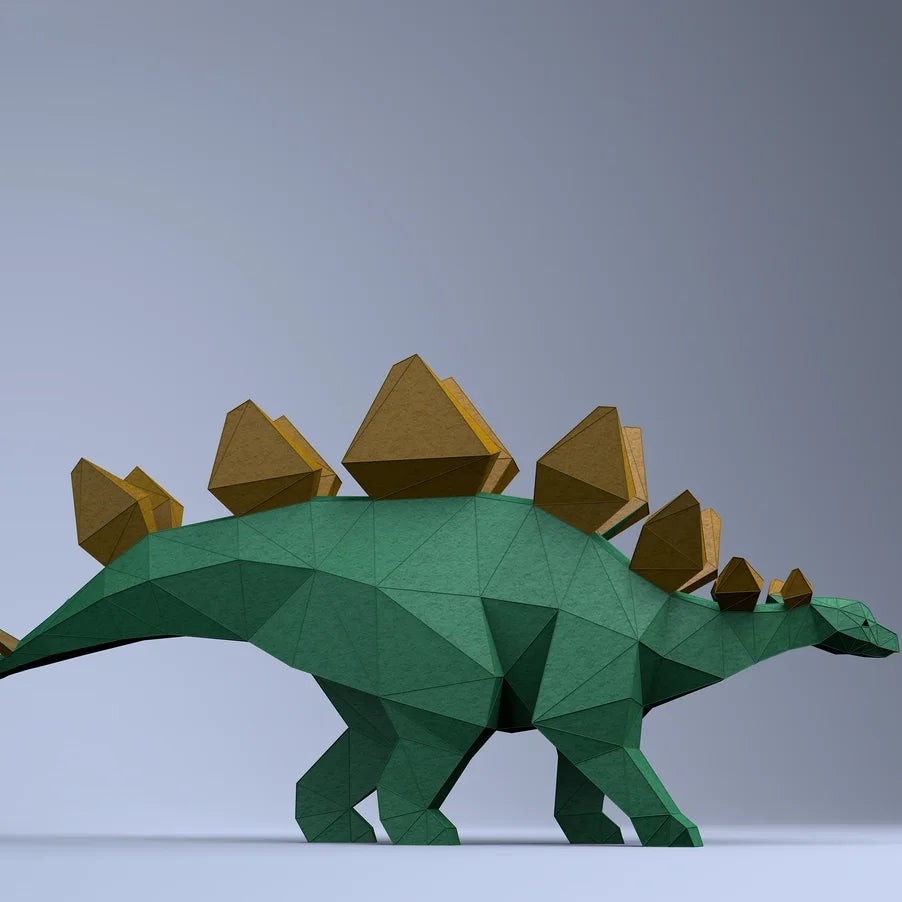 Stegosaurus Papercraft Origami Model