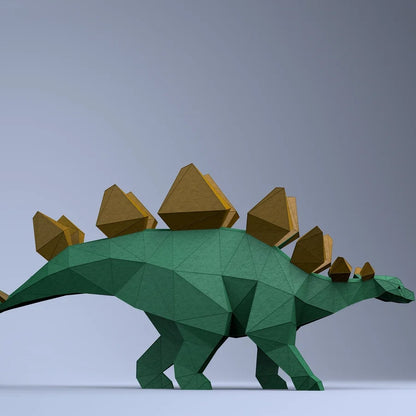 Stegosaurus Papercraft Origami Model