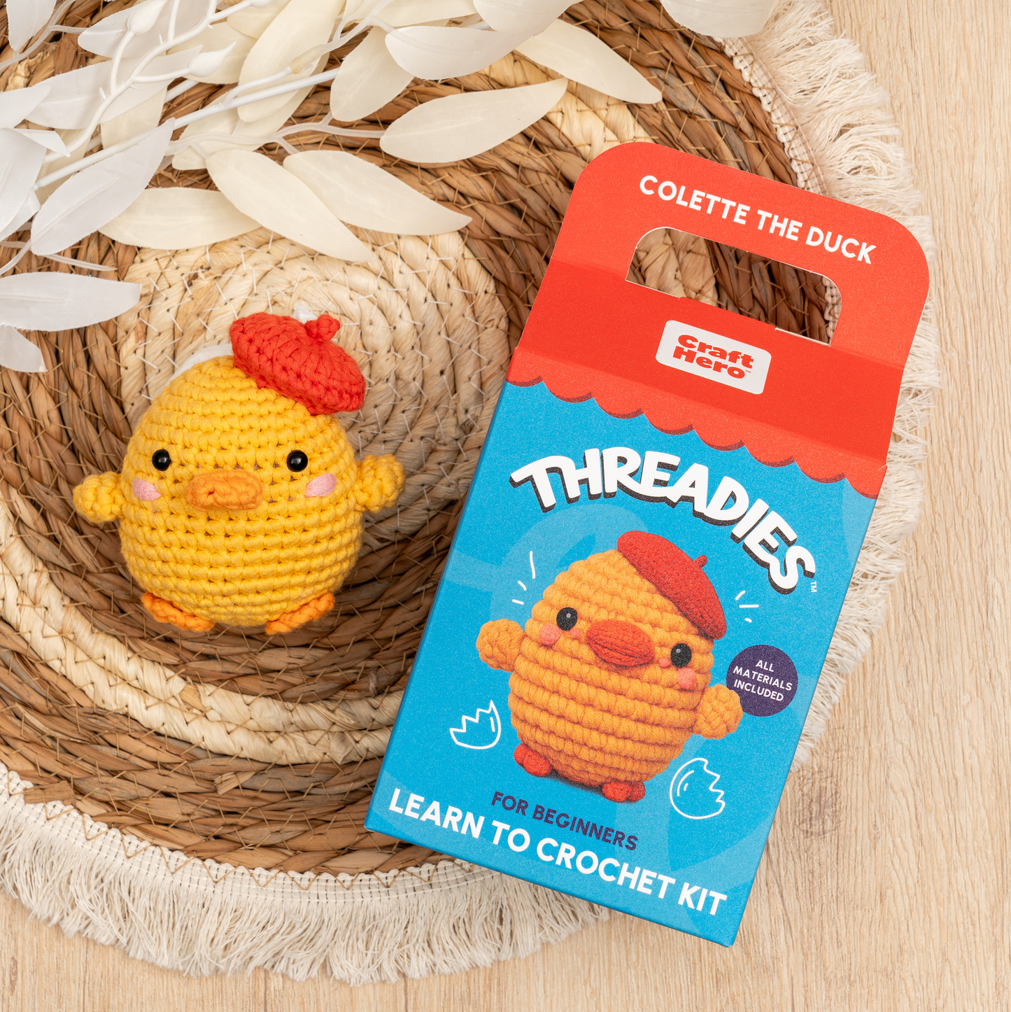 Crochet Kit for Beginners — Colette the Duck