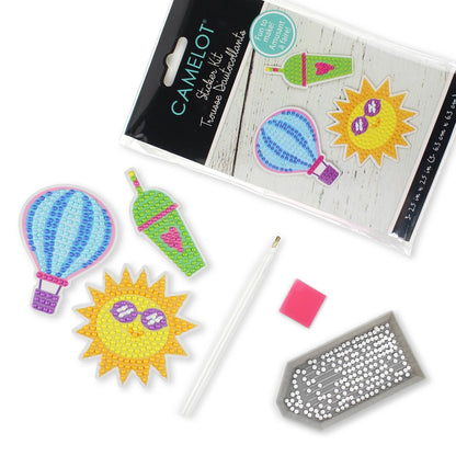 Summer Time Diamond Painting Sticker Kit