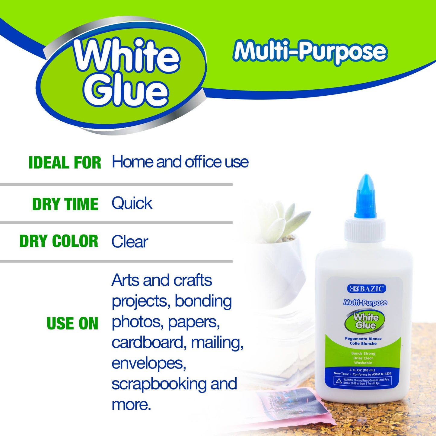 White Glue 4 FL OZ (118 mL)