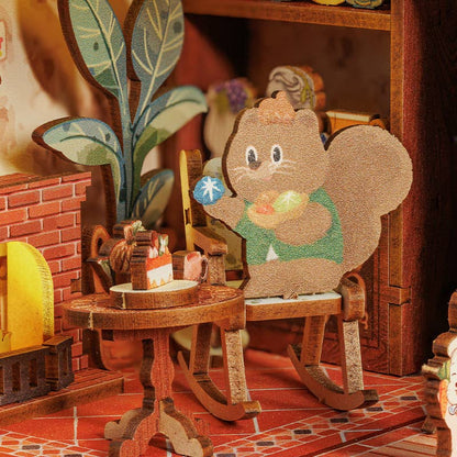 Book Nook - Squirrel Collector
