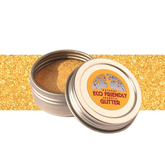 Eco-friendly Cosmetic Glitter: Gold